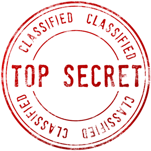 Top Secret Logo No Background Clipart (650x650), Png Download