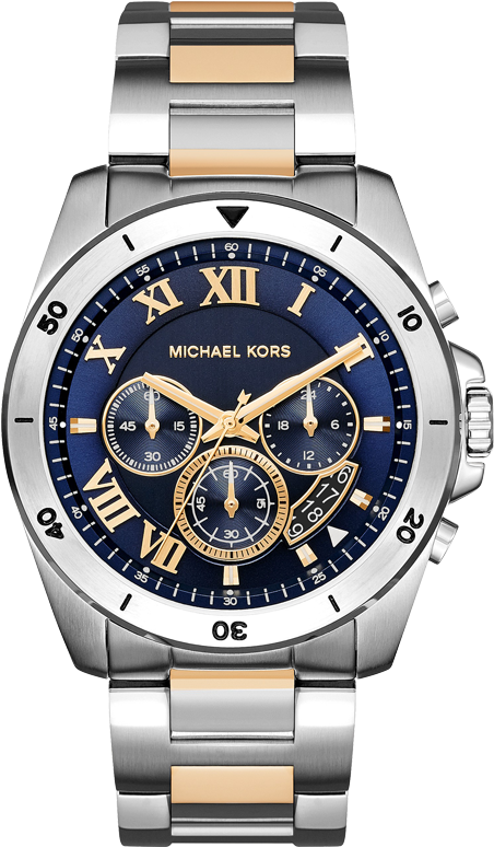 Mens Michael Kors Watches Silver , Png Download - Mk Watches For Men Silver Clipart (452x774), Png Download