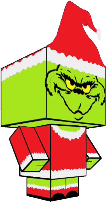 The Grinch Clipart Hostted 4 Wikiclipart - Transparent Christmas Grinch Clipart - Png Download (554x744), Png Download