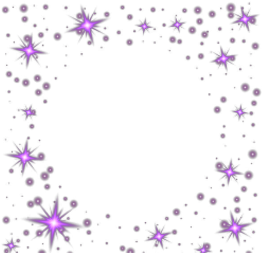 download ftestickers frame glitter sparkle purple
