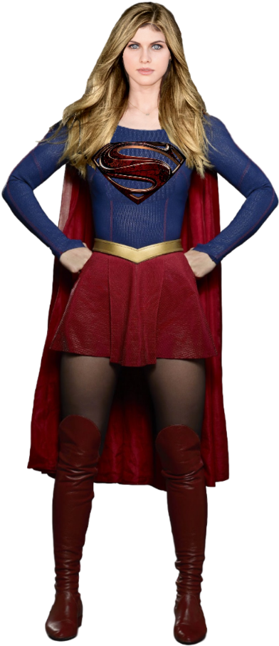 Png Transparent Supergirl Png Clipart (600x927), Png Download