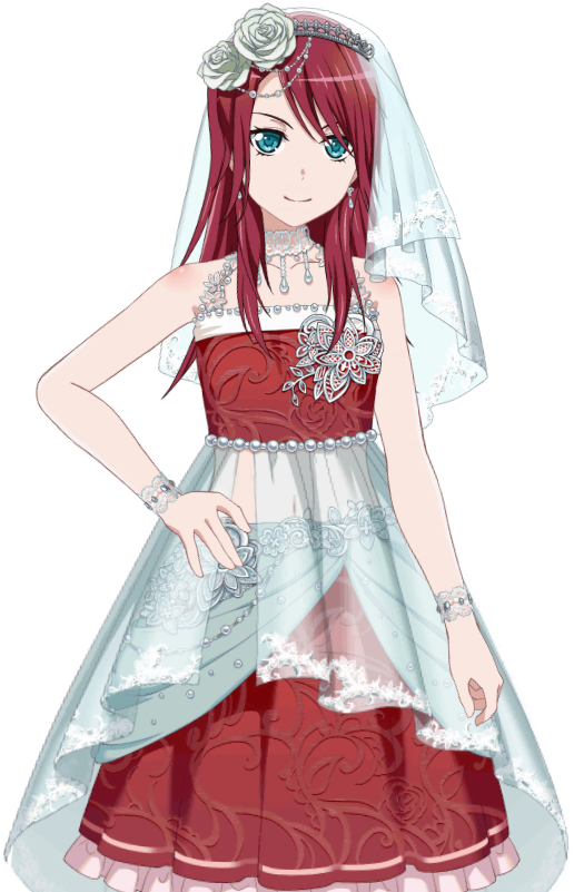 Wedding Crasher Live2d Model - Anime Clipart (516x801), Png Download