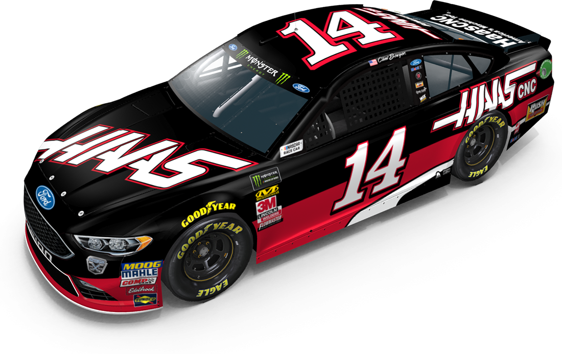 2018 Monster Energy Nascar Cup Series, Food City 500, - Trevor Bayne Advocare 2018 Clipart (1100x693), Png Download