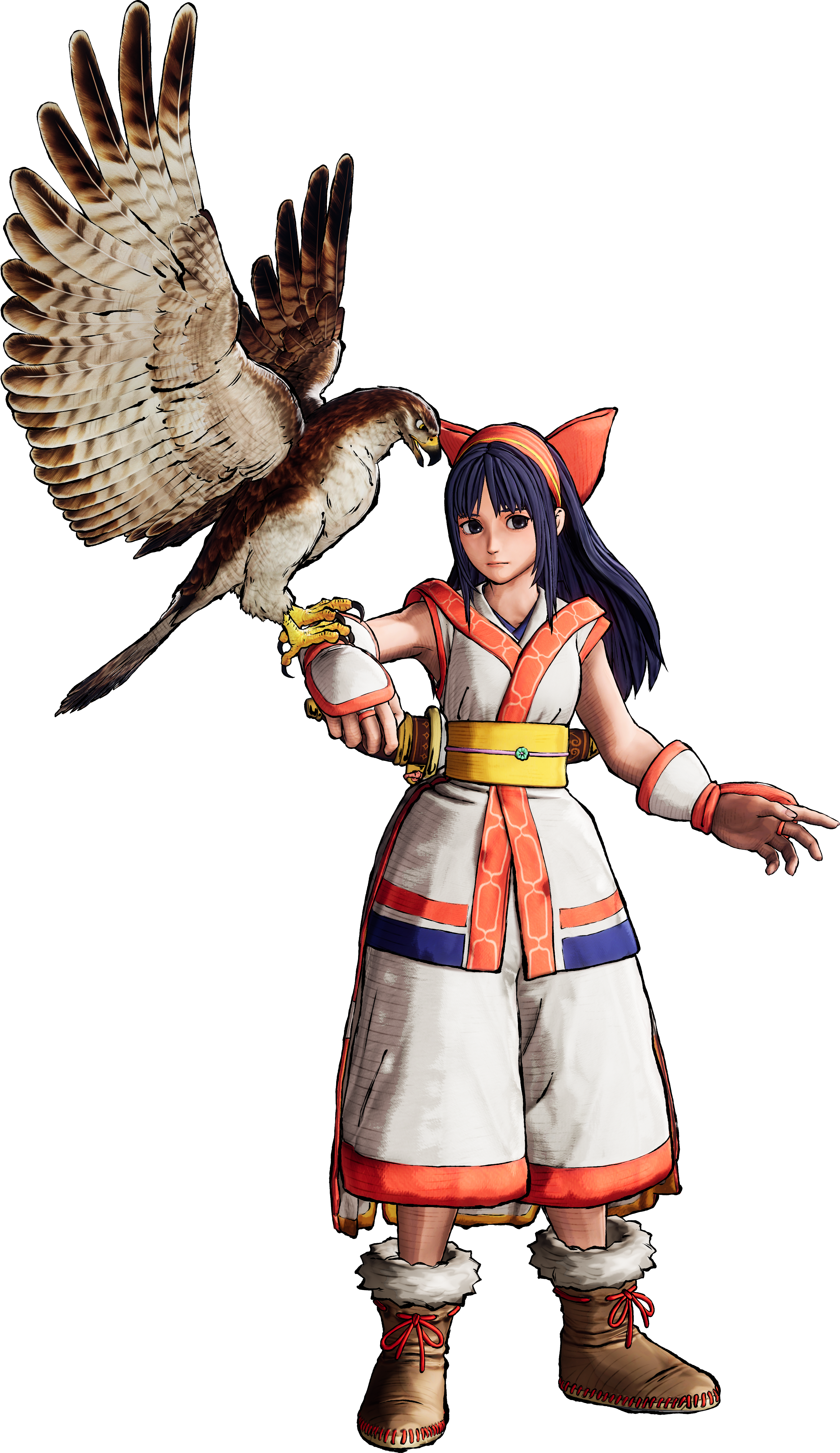Return To Tfg's Tekken - Nakoruru Clipart (3031x5242), Png Download