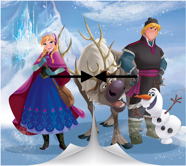 Invisible Joins - Снимки На Елза И Ана Clipart (1000x667), Png Download