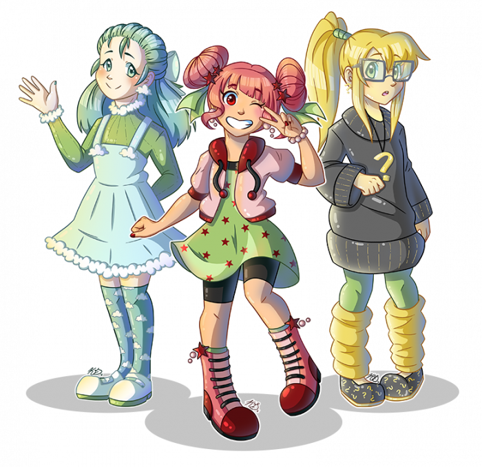 Standard Anime Character Drawing - Cartoon Clipart (700x678), Png Download