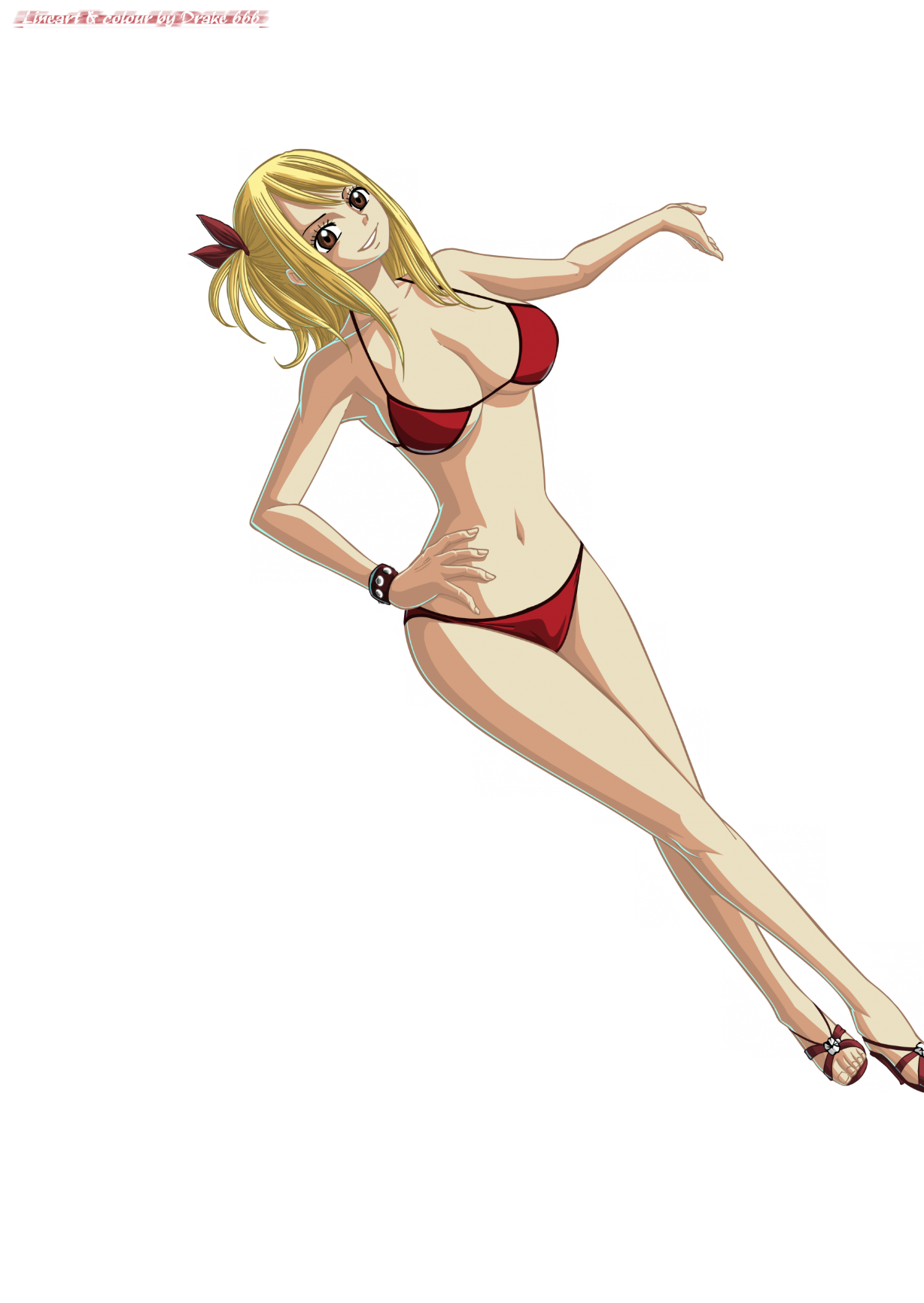 Fairy Tail Lucy Clipart (1228x1731), Png Download