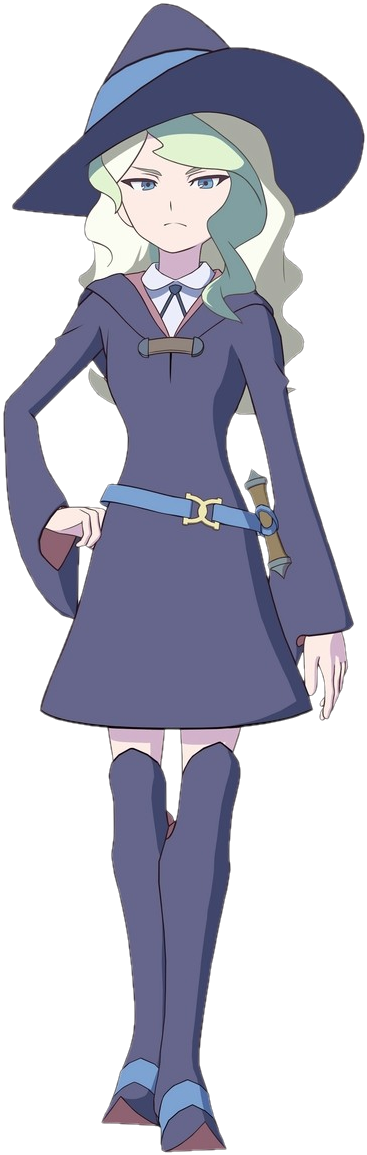 Little Witch Academia - Little Witch Academia Pokemon Clipart (750x1200), Png Download
