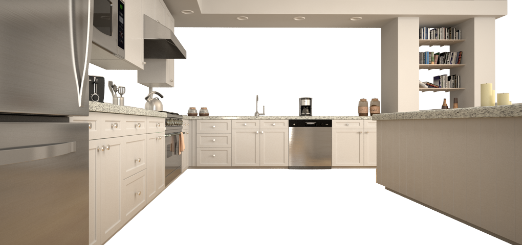 Download Png Image Report - Kitchen Png Clipart (1020x480), Png Download