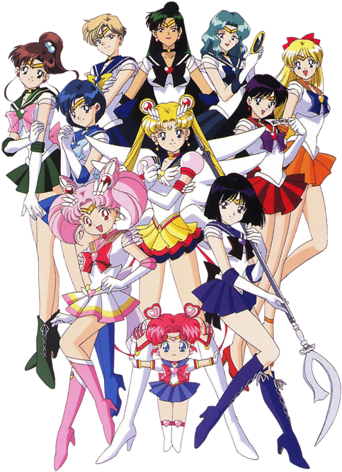 Moon Cosmic Power, Make Up - Sailor Scouts Wallpaper Iphone Clipart (483x666), Png Download
