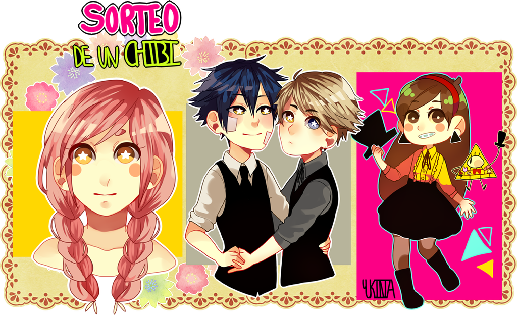 Estaré Rifando Un Chibi Ahh Kawaiis Chibi Para Muñeca - Cartoon Clipart (1024x624), Png Download