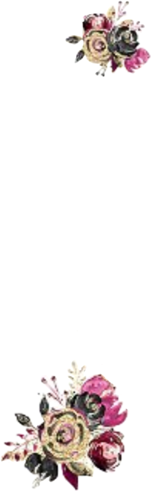 #watercolor #flowers #clipart #png #purple #black #peonies - Parallel Transparent Png (305x991), Png Download