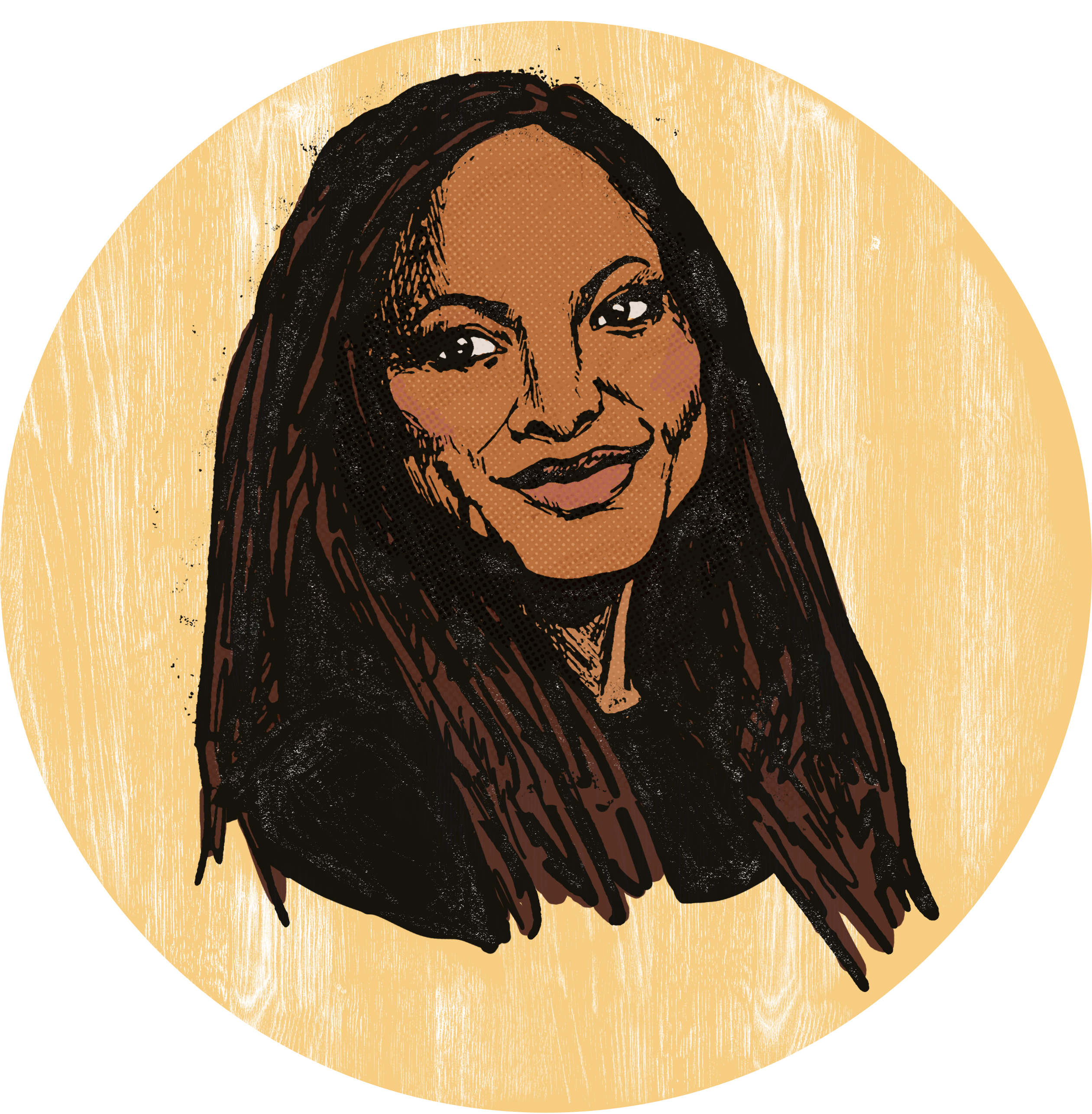 Acting Drawing Famous - Girl Clipart (2521x2572), Png Download