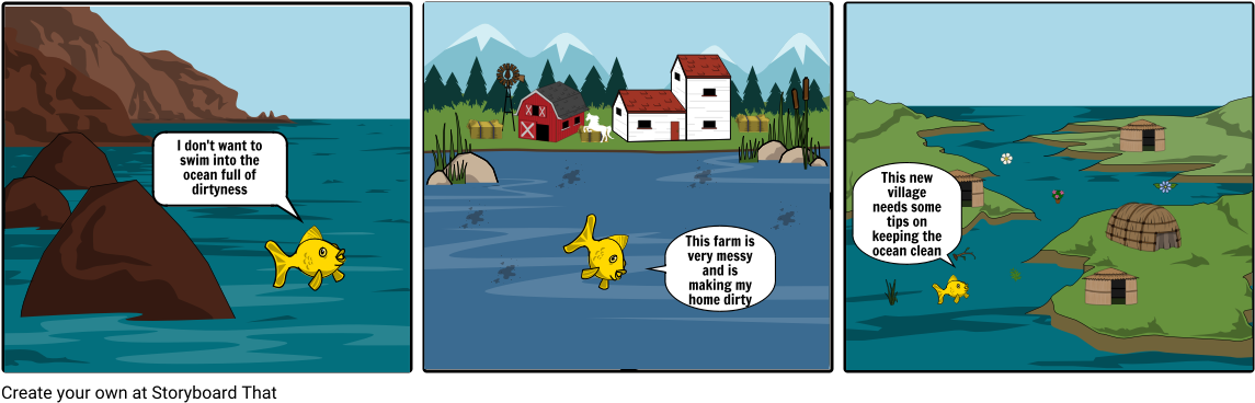 Franklin The Fish - Cartoon Clipart (1164x385), Png Download