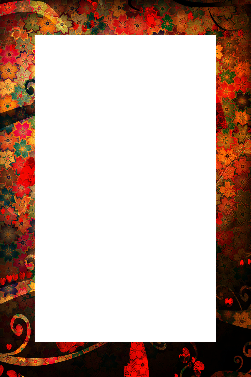 Picture Frame Clipart (853x1280), Png Download