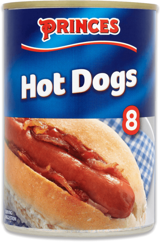 Princes Hot Dogs 400g Clipart (1020x1020), Png Download