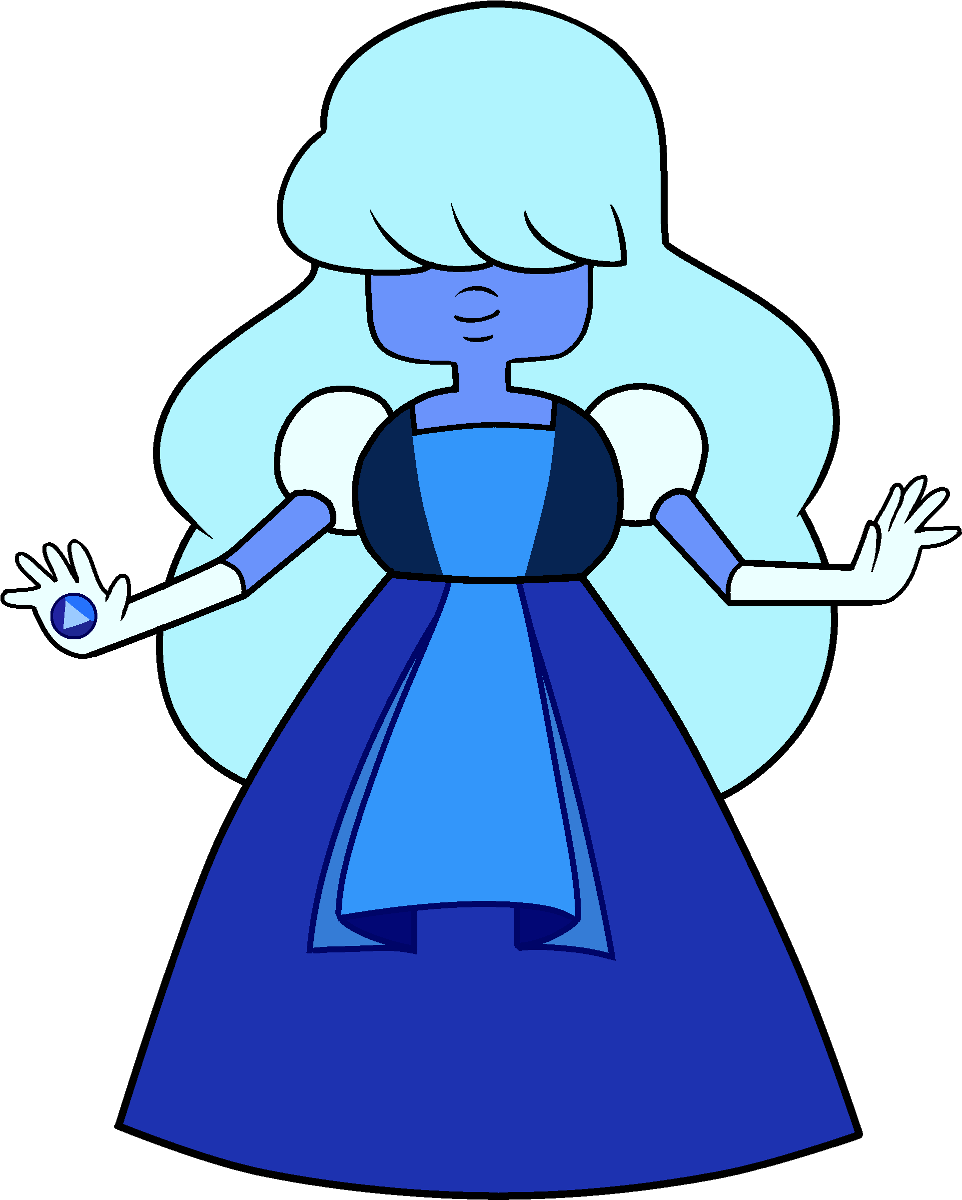 Model Sheet Png - Wedding Sapphire Steven Universe Clipart (1925x2399), Png Download