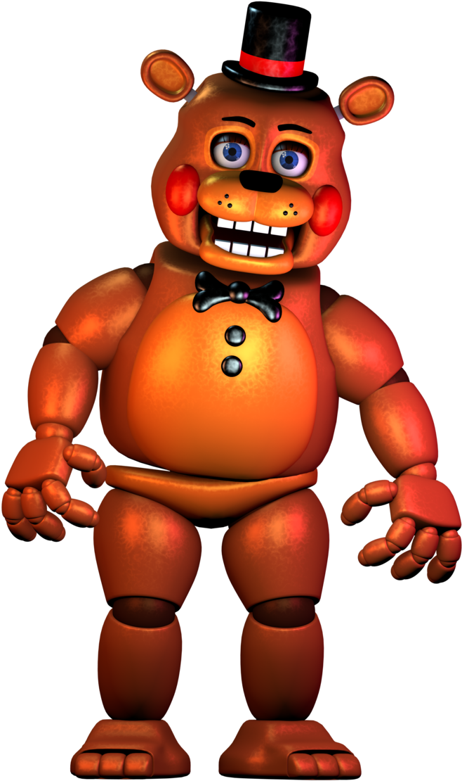Toy Freddy Png - Toy Freddy Fnaf Png Clipart (670x1191), Png Download