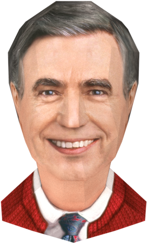 Mister Rogers - Mr Rogers Puzzle Clipart (555x554), Png Download