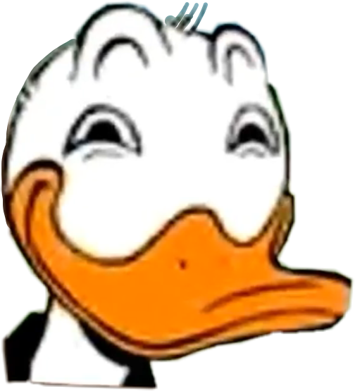 Donaldduck Disney Funny Meme Memes Freetoedit - Donald Duck Meme Png Clipart (504x555), Png Download