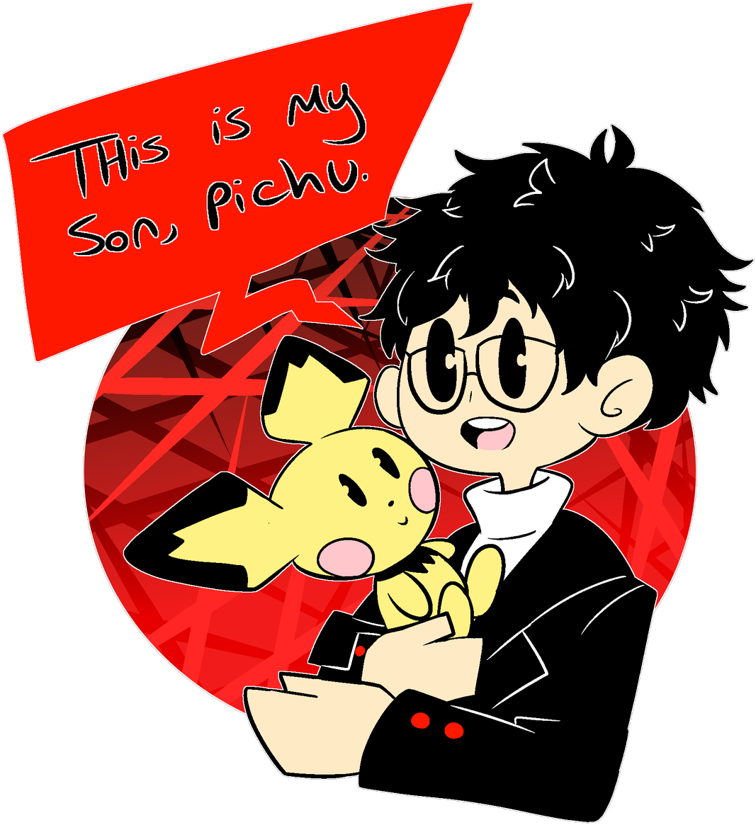 When I Played Smash With A Friend, I Made This Yesterday - Cartoon Clipart (1140x1200), Png Download