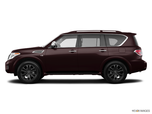 Used 2018 Nissan Armada Platinum Suv - 2018 Nissan Armada Platinum Black Clipart (640x480), Png Download