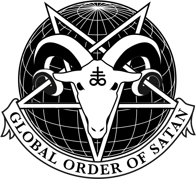 Global Order Of Satan Clipart (685x626), Png Download