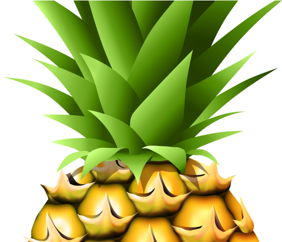 Pizza Clipart Pineapple - Pineapple Transparente - Png Download (640x480), Png Download