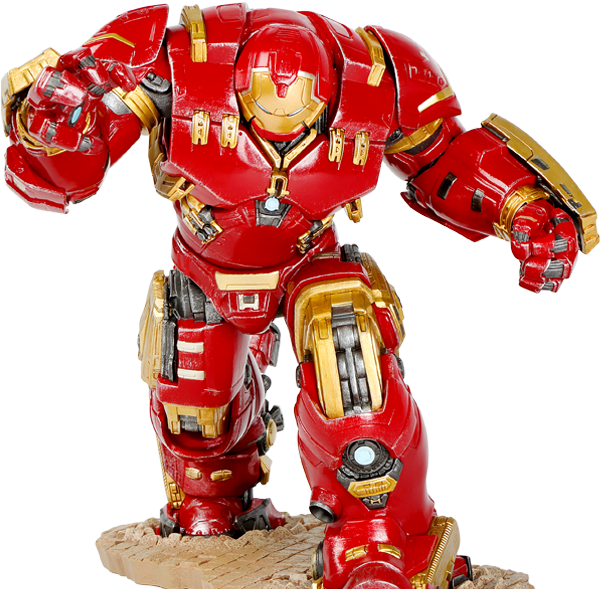 Age Of Ultron Hulkbuster Iron Man Artfx Statue - Action Figure Clipart (600x600), Png Download