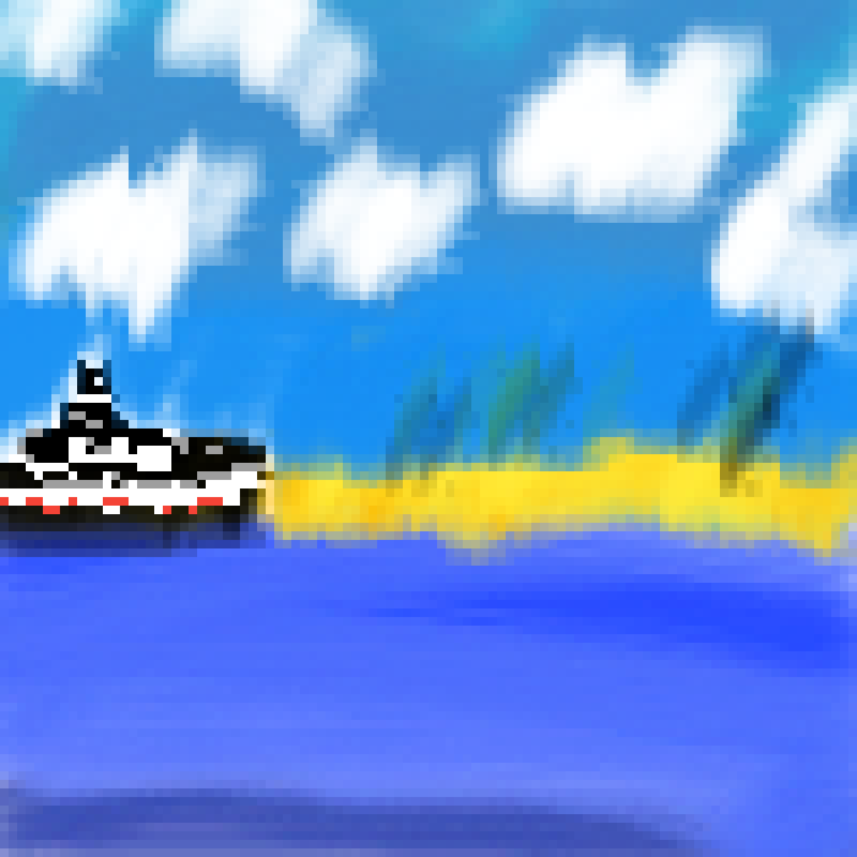 Titanic - Painting Clipart (1200x1200), Png Download