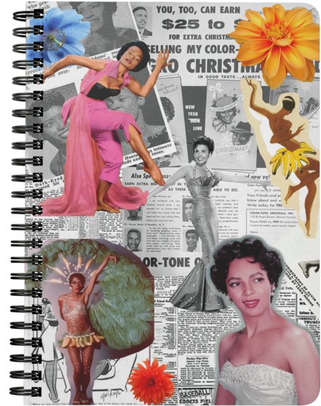 Spiral Notebook Aggravated Youth - Josephine Baker Banana Clipart (600x600), Png Download