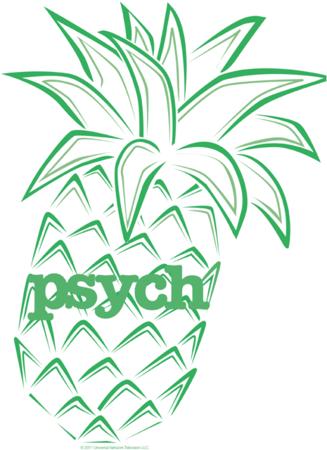 Transparent Psych Pineapple Clipart (600x698), Png Download