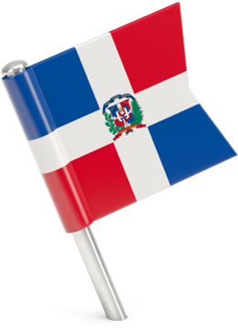 Dominican Republic Flag Images Png Download - Dominican Republic Flag Clipart (640x480), Png Download