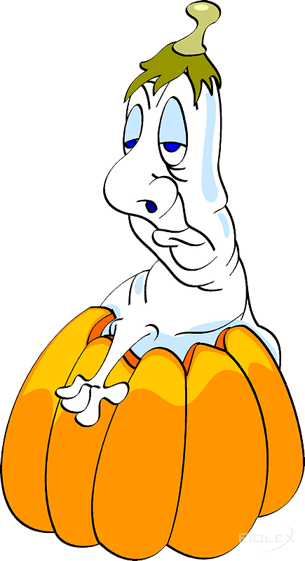 Ghost11 - Pumpkin Clipart (435x800), Png Download