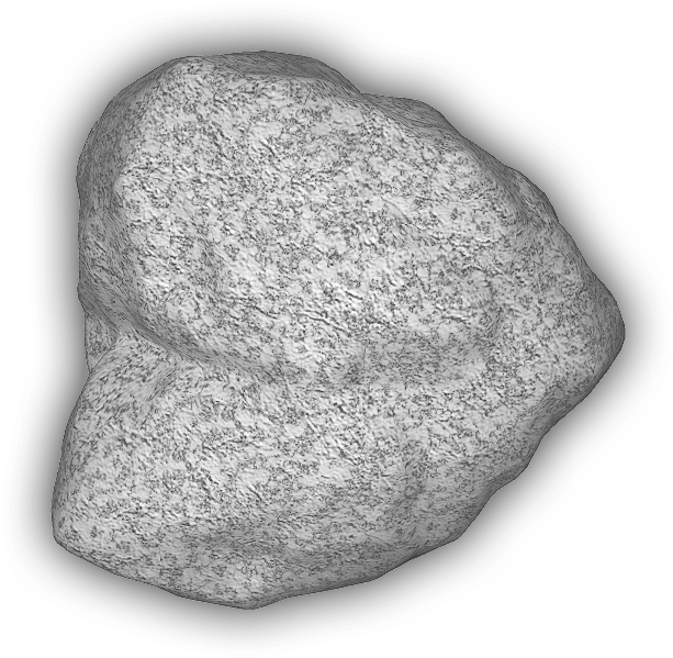 234k Moria Stone A - Boulder Clipart (622x608), Png Download