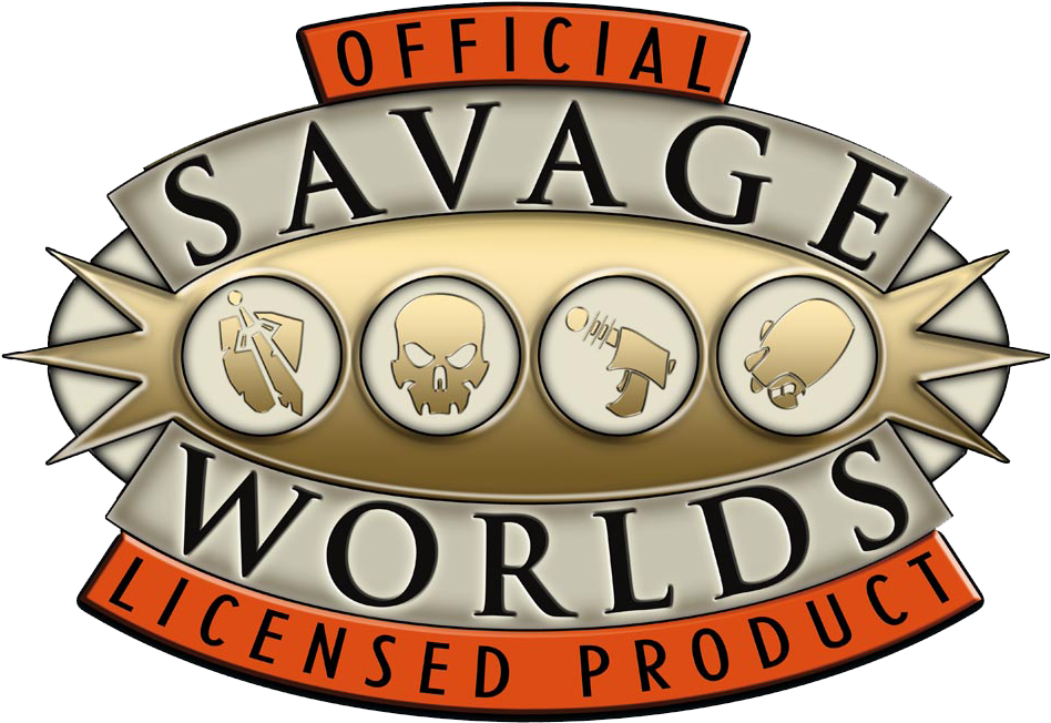 Savage Worlds Licensed - Savage Worlds Logo Clipart (1009x731), Png Download