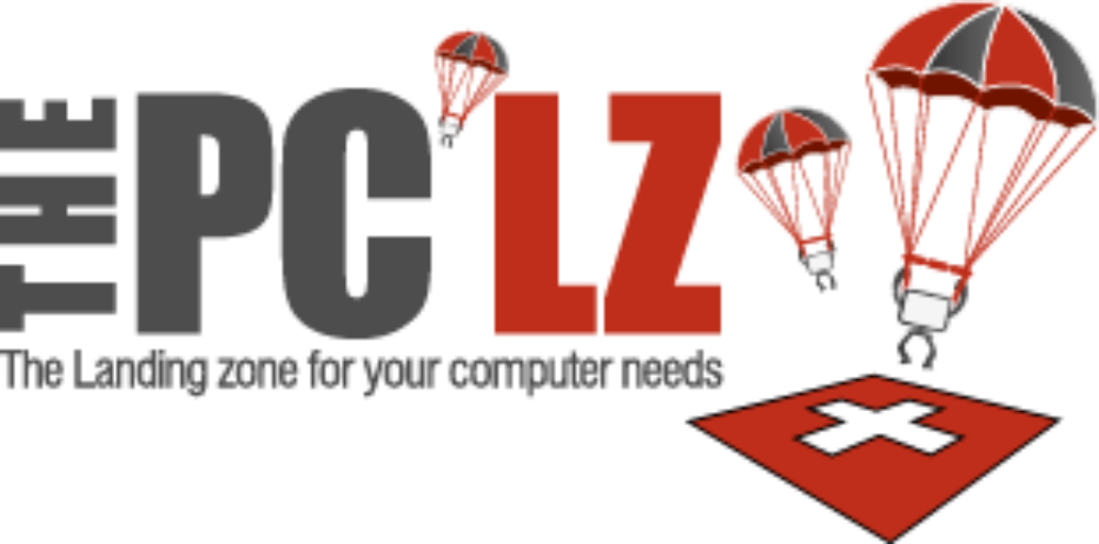 Logo - Pc Landing Zone Logo Clipart (1000x495), Png Download