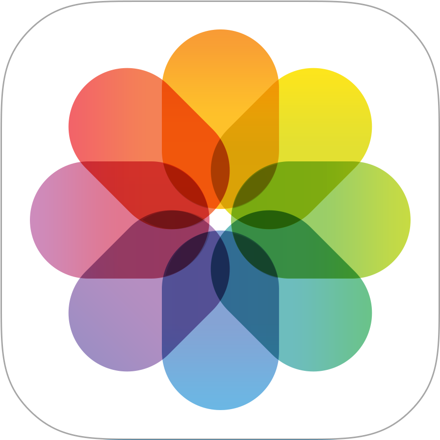 Photos Icon - Iphone App Clipart (1024x1024), Png Download