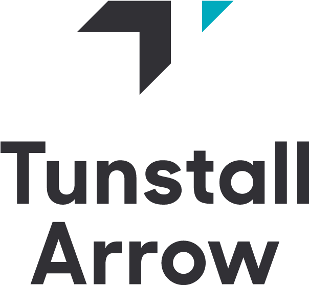Tunstall Arrow Logo - Graphic Design Clipart (604x557), Png Download