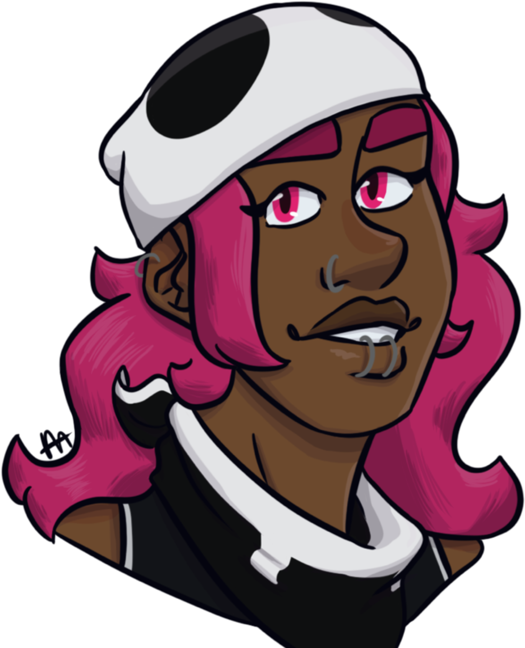 Team Skull - Cartoon Clipart (1280x1280), Png Download