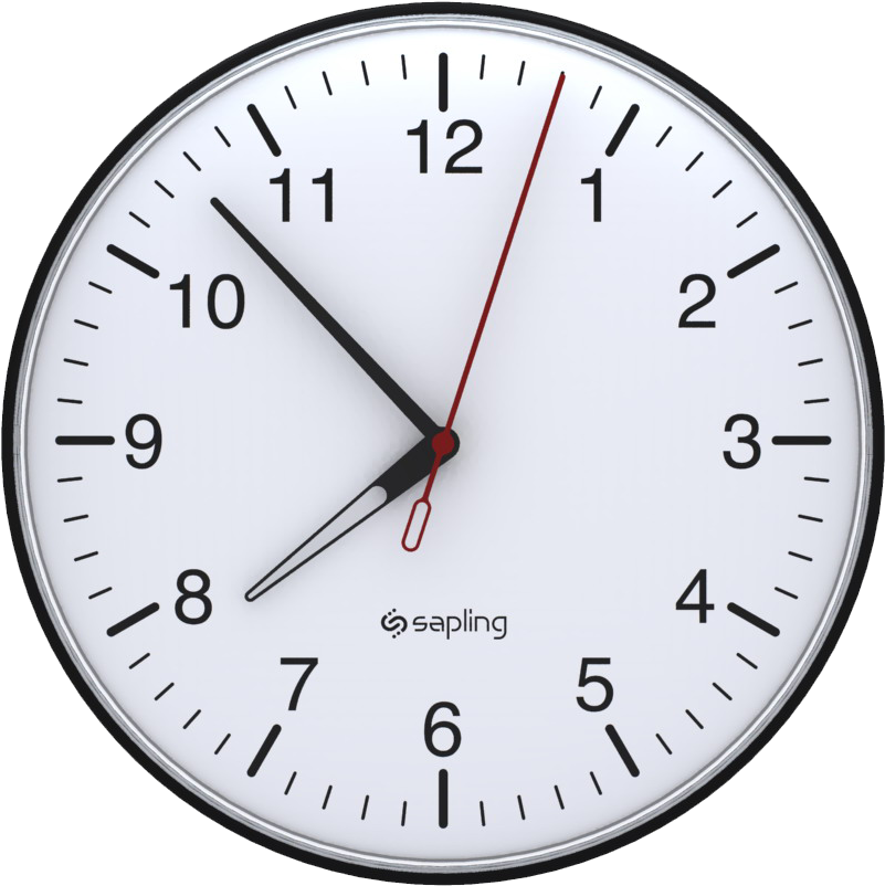 The - Wall Clock Clipart (1600x945), Png Download