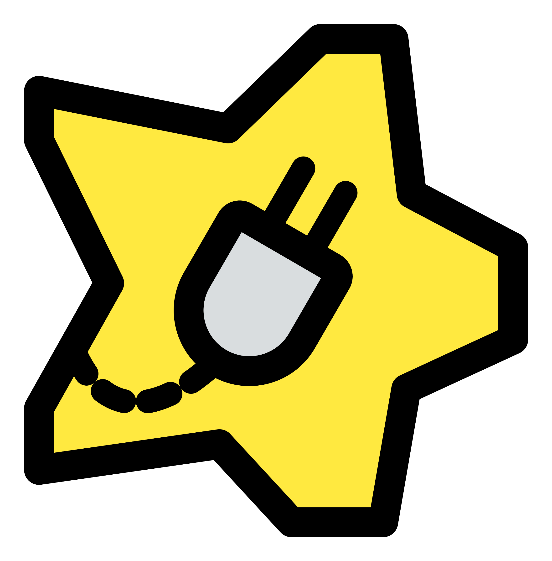 This Free Icons Png Design Of Primary Scheme Powersave - Energy Clipart Black And White Transparent Png (2400x2400), Png Download