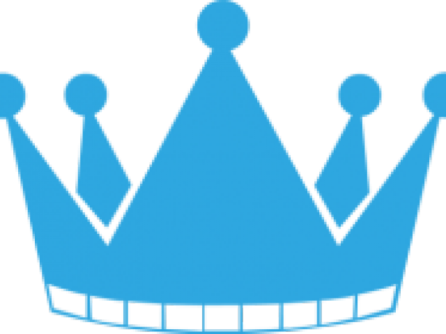 Crown Clipart Prince - Blue Prince Crown Clip Art - Png Download (640x480), Png Download