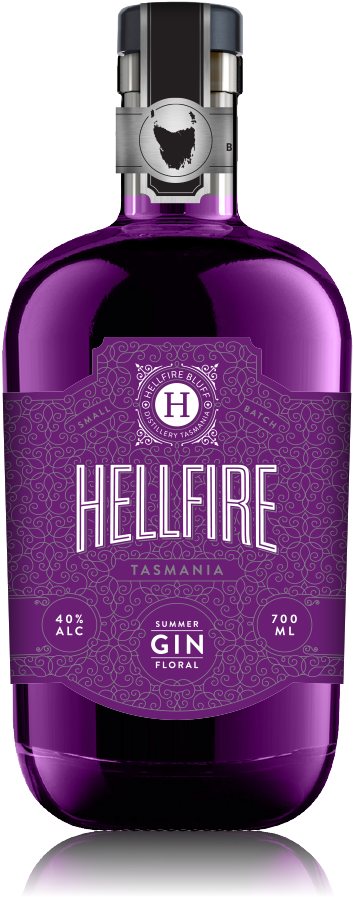 Tasmanian - Hellfire Gin Clipart (450x967), Png Download