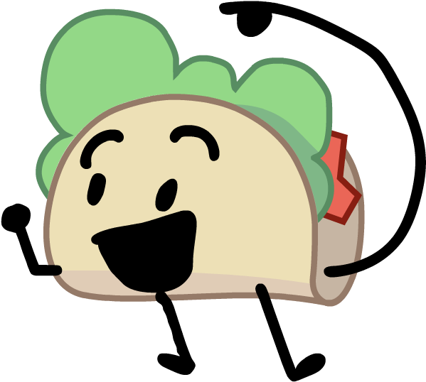 Image Taco Thats Right Png Battle For Ⓒ - Taco Battle For Dream Island Clipart (613x549), Png Download