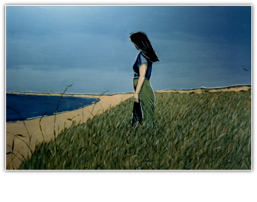 Listening To The Wind - Grass Clipart (887x699), Png Download