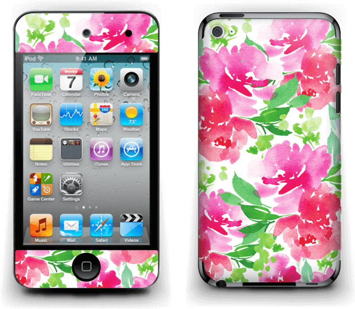 Transparent Ipod Case - Ipod Touch 4th Generation Clipart (800x663), Png Download