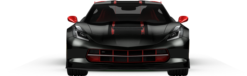 Chevrolet Corvette C7'14 By Uzi-vert - Lamborghini Sesto Elemento Clipart (1004x373), Png Download
