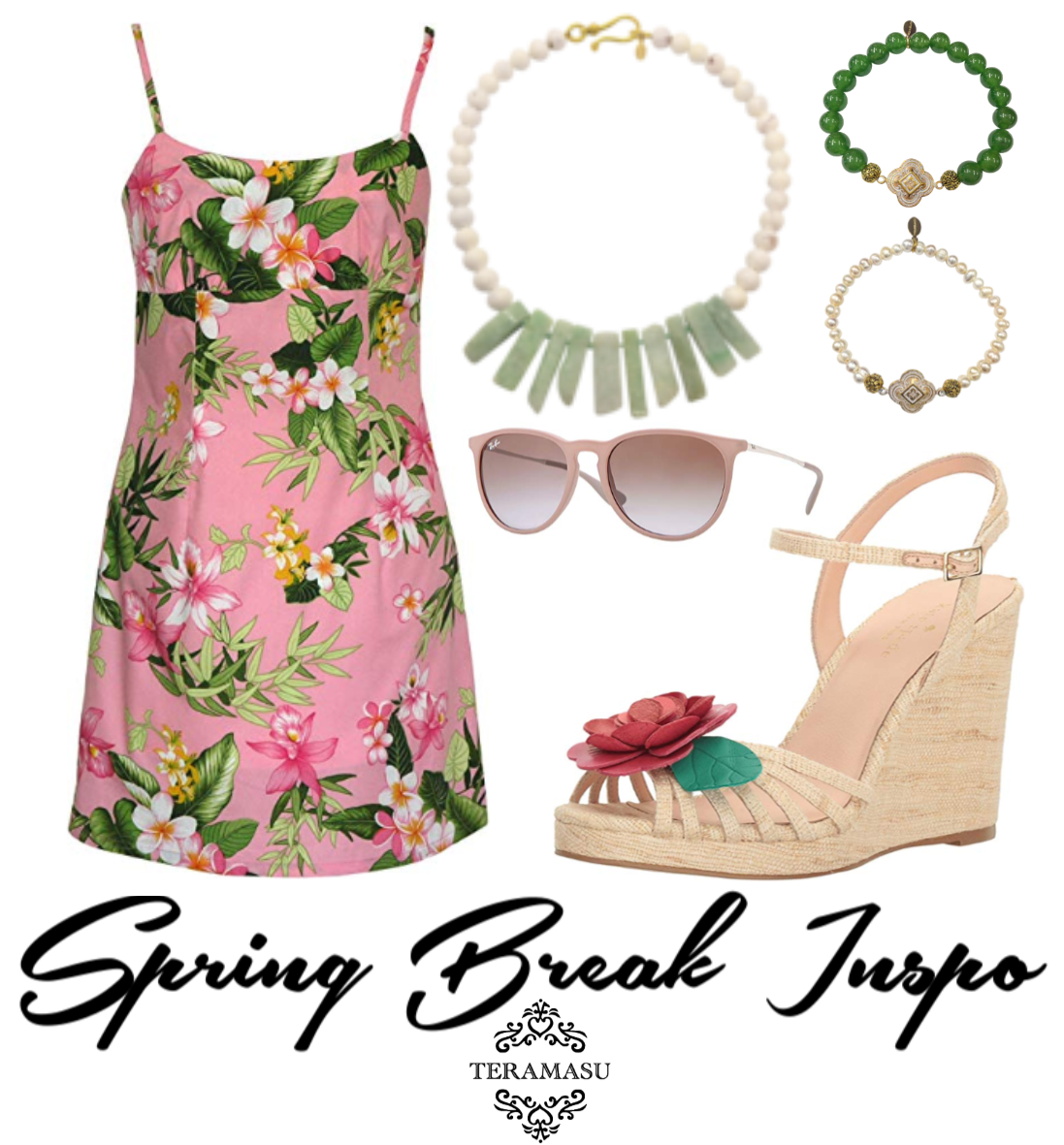 Outfit Inspiration For Your Spring-break And Vacation - Basic Pump Clipart (1097x1181), Png Download
