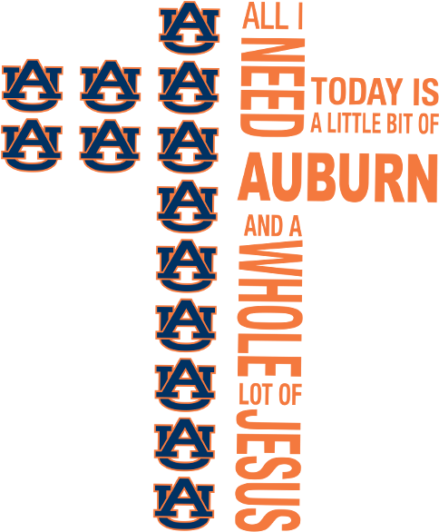 Auburn University Clipart (500x667), Png Download